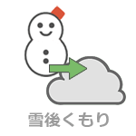 雪のちくもり